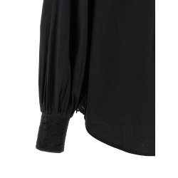 'Black embroidered' shirt