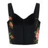 'Bouquet Rose' Bustier Top