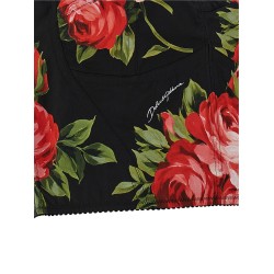 'Bouquet Rose' Bustier Top