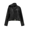 'Cropped Scarf Flight' jacket
