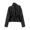 'Cropped Scarf Flight' jacket