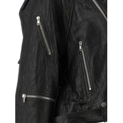 'Cropped Scarf Flight' jacket