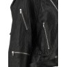 'Cropped Scarf Flight' jacket