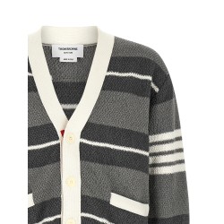 Striped cardigan