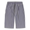 Striped bermuda shorts