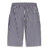 Striped bermuda shorts