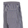 Striped bermuda shorts