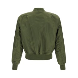 Nylon bomber jacket