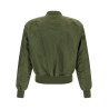 Nylon bomber jacket