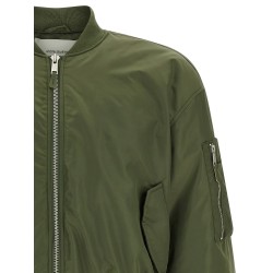 Nylon bomber jacket