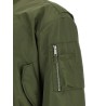 Nylon bomber jacket
