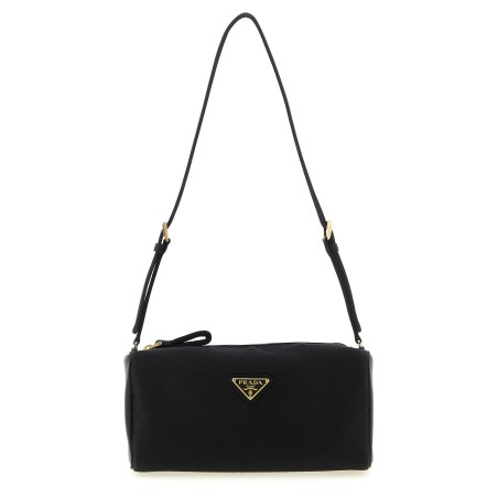 Triangle logo shoulder bag