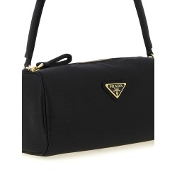 Triangle logo shoulder bag