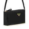 Triangle logo shoulder bag
