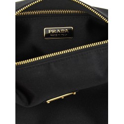 Triangle logo shoulder bag