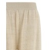 Lamé thread trousers