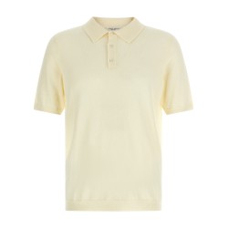 Spongy effect polo shirt