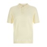 Spongy effect polo shirt