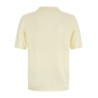 Spongy effect polo shirt
