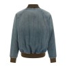 Denim bomber jacket