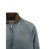 Denim bomber jacket