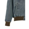 Denim bomber jacket