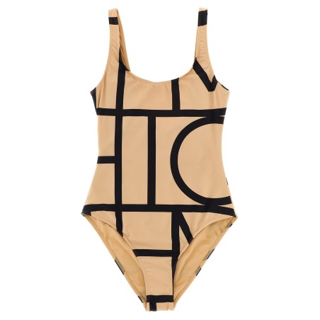 'Monogram' one-piece swimsuit