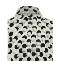 Polka dot crop top