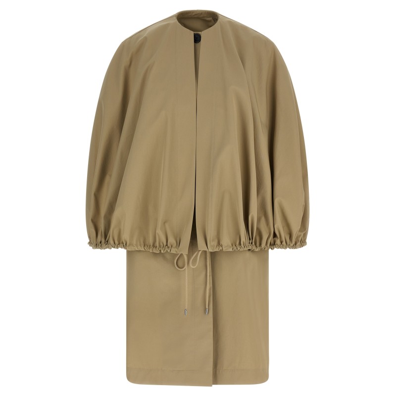 'Detachable cape coat' jacket