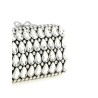 'Black Satin Crystal' clutch