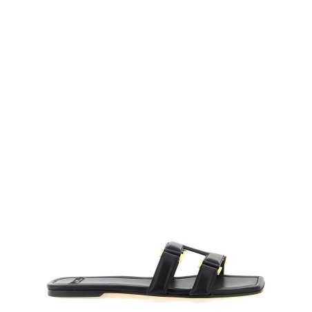 Nappa leather sandals