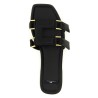 Nappa leather sandals