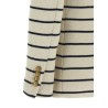Striped sweater blazer