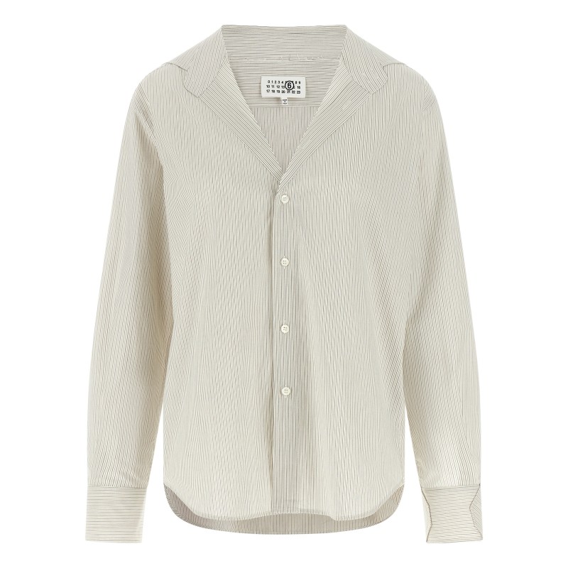 Trompe l'oeil collar shirt