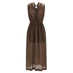 Linen blend dress