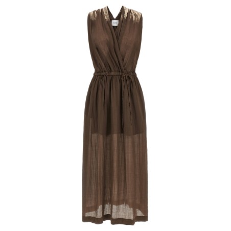Linen blend dress