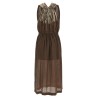 Linen blend dress