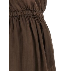 Linen blend dress