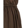 Linen blend dress