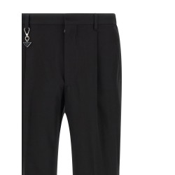 Logo keyring pants
