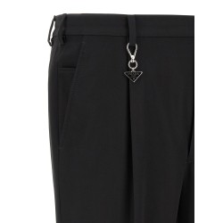 Logo keyring pants
