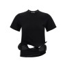 Sculptural background t-shirt