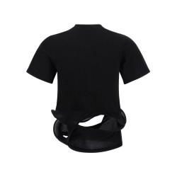 Sculptural background t-shirt