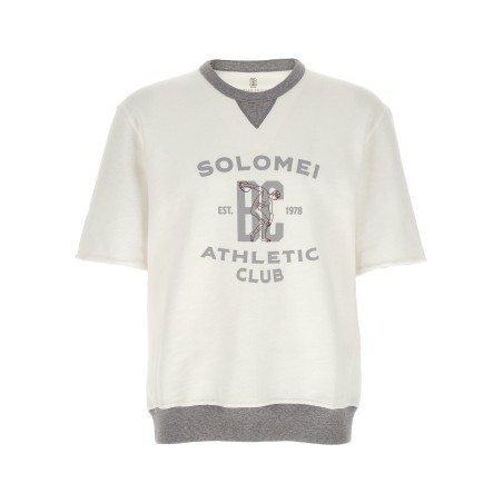Short sleeved sweatshirt