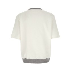 Short sleeved sweatshirt