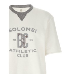 Short sleeved sweatshirt