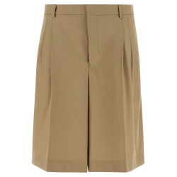 Fresh wool bermuda shorts