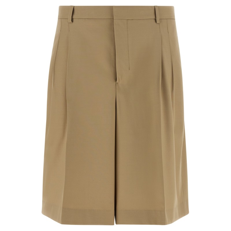 Fresh wool bermuda shorts