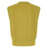 Ribbed knit vest