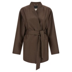 Linen blend blazer
